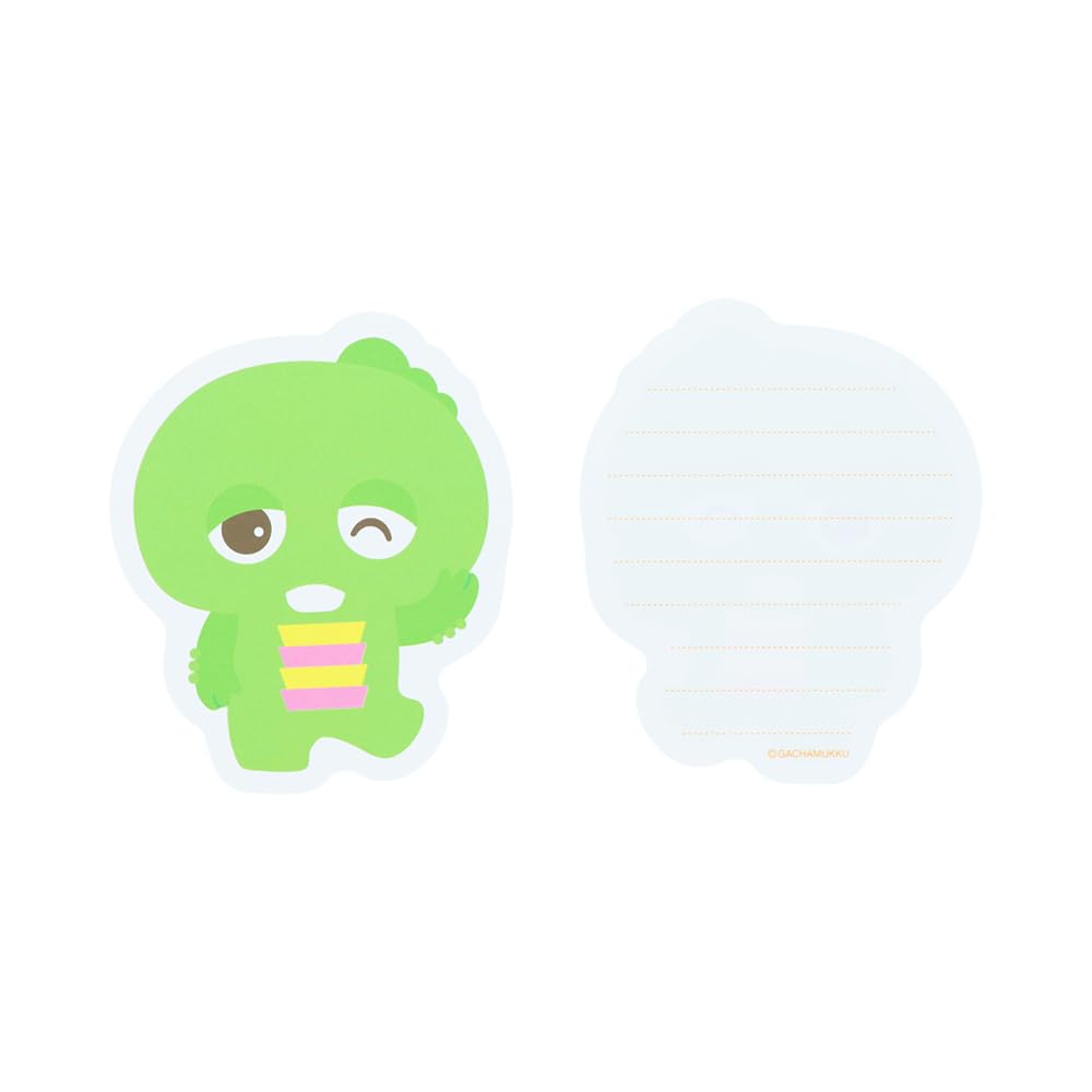 Amazon.co.jp: サンスター文具 ガチャピン ムック レターセット ミニ B